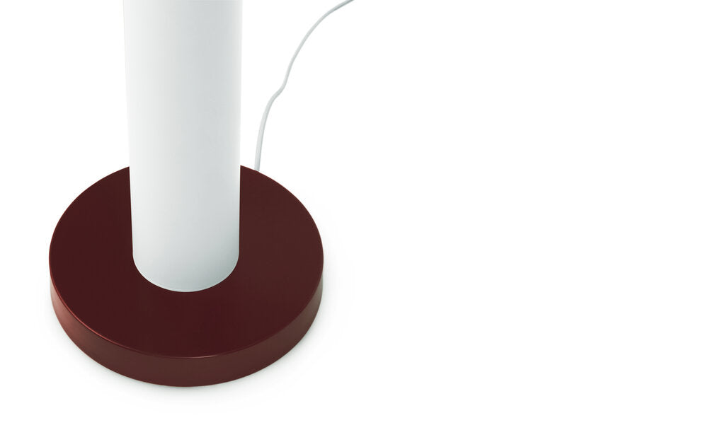 Cellu gulvlampe - hvid